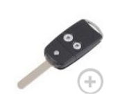 Honda 2 Button Flip Remote Key Shell, With Button