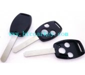 Honda 3 Button Remote Key Shell With Chip Place (without logo)