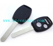 Honda 2+1 Button Remote Key Shell Without Chip Place (without logo)