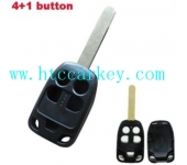 Honda 4+1 Button New Odyseey 2011-2013 Remote Key Shell