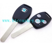 Honda 3 Button Remote Key Shell Without Chip Place ( with logo)