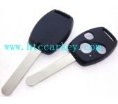 Honda 3 Button Remote Key Shell Without Chip Place (without logo)