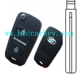 Hyundai/Kia Sportage Modified Flip Remote Key Shell 3 Button