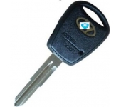Hyundai 1 Side-Button Remote Key Shell (with logo)