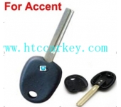 Hyundai Accent Transponder key shell without chip
