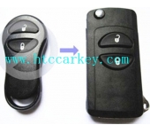 Jee/C-hrys/Dodg 2 Button Modified Remote Key Shell