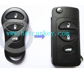 Jee/C-hrys/Dodg 3 Button Modified Remote Key Shell