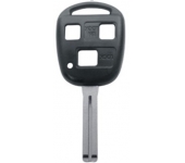 Lexus 3 Button Remote Key Shell Short Blade (without Logo)