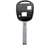 Lexus 2 Button Remote Key Shell Long Blade (without Logo)