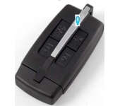 Lincoln 4 Button Smart Remote Key Shell With Emergency Blade