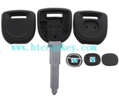 Mazda Transponde Key Shell Without Chip With TPX Place (Bright, Black and No Logo)