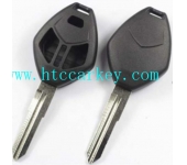 Mitsubishi 2+1 Button Remote Key Shell Right Blade (Without Logo)