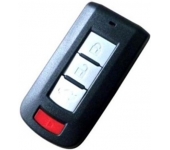 Mitsubish 3+1 Button Smart Card Remote Shell