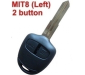 Mitsubishi 2 Button Remote Key Shell Left Blade