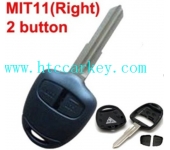 Mitsubishi 2 Button Remote Key Shell Right Blade