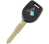 Mitsubishi Transponder Key With ID 4D 61 Chip Right Side (Silver Logo)