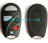 Nissan 4 Button Remote Shell With Logo