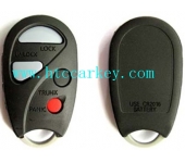 Nissan 4 Button Remote Shell Without Logo