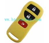 Nissan 3 Button Remote Case Yellow Color