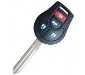 Nissan 3+1 Button Remote Key Shell