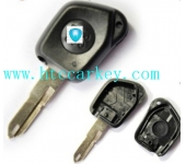 Peugeot 206 Transponde Key Shell Without Chip