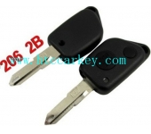 Peugeot 206 Remote Key Shell (with logo)