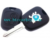Peugeot 206 2 Button Remote Key Shell (with logo)