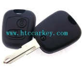 Peugeot 206 2 Button Remote Key Shell (without logo)