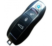 Porsche 3 Button Flip Remote Key Shell