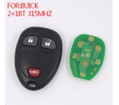 Buick 2+1 Button Remote Control 315MHZ 