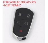 Cadillac SRX ATS XTS 4+1 Button remote control 315MHZ 