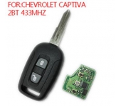 Chevrolet Captiva 2 Button Remote Control 433MHZ