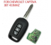 Chevrolet Captiva 3 Button Remote Control 433MHZ