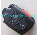 Audi 315MHZ 3+1 Button Remote Control, FCC ID: 4D0 837 231M / 4D0 837 231P