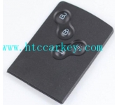Renault Megane 4 Button Smart Card Remote Shell 