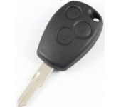 Renault 3 Button Remote Key Shell 
