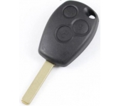 Renault 3 Button Remote Key Shell 