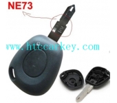 Renault 1 Button Remote Key Shell For Clio