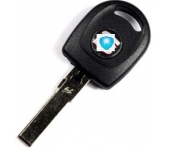 Seat Transponder Key Shell With Light Without Chip (with logo)
