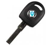 Skoda Transponder Key Shell With Light Without Chip (with logo)