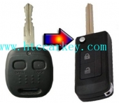 Subaru 2 Button Flip Remote Key Shell (with logo)