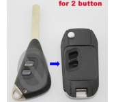 Subaru 2 Button Modified Flip Remote Key Shell (with logo)