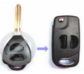Toyota 2 Button Flip Remote Key Shell