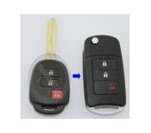 Toyota 3 Button Flip Remote Key Shell