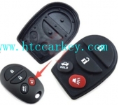 Toyota 4 Button Rubber Pad