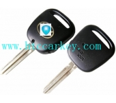 Toyota 1 Side Button Remote Key Shell (With logo)