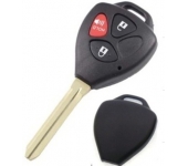 Toyota 3 Button Remote Key Shell USA Style (Without logo)