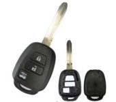 Toyota 2+1 Button Remote Key Shell New Style