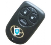 Toyota 3 Button Remote Shell With Logo