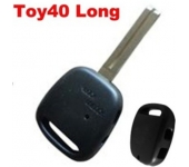 Toyota 2 Side Button Remote Key Shell (With logo)